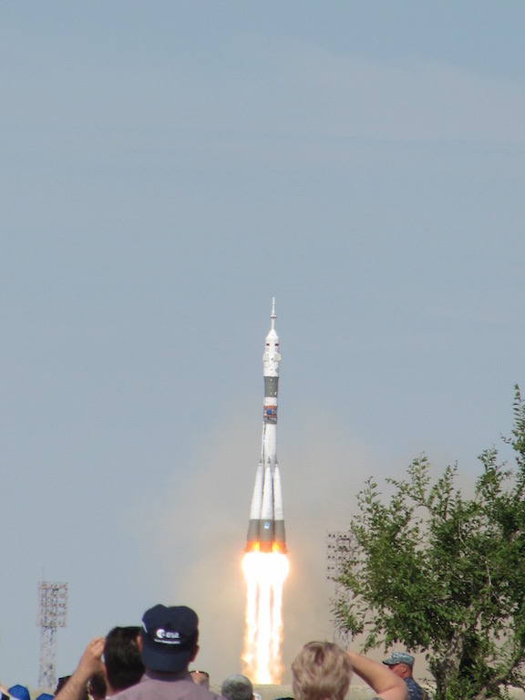 And the lift-off of Sojuz MS-09 in June 2018