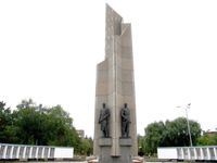 Again a monument commemorating the Gread Patriotic War
